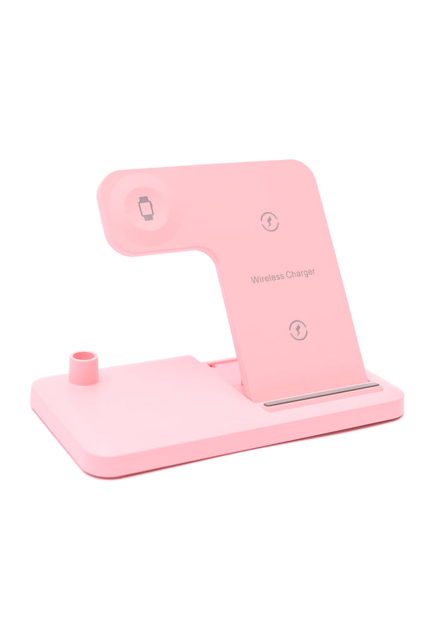 Creative Space Wireless Charger in Pink Womens Ave Shops   