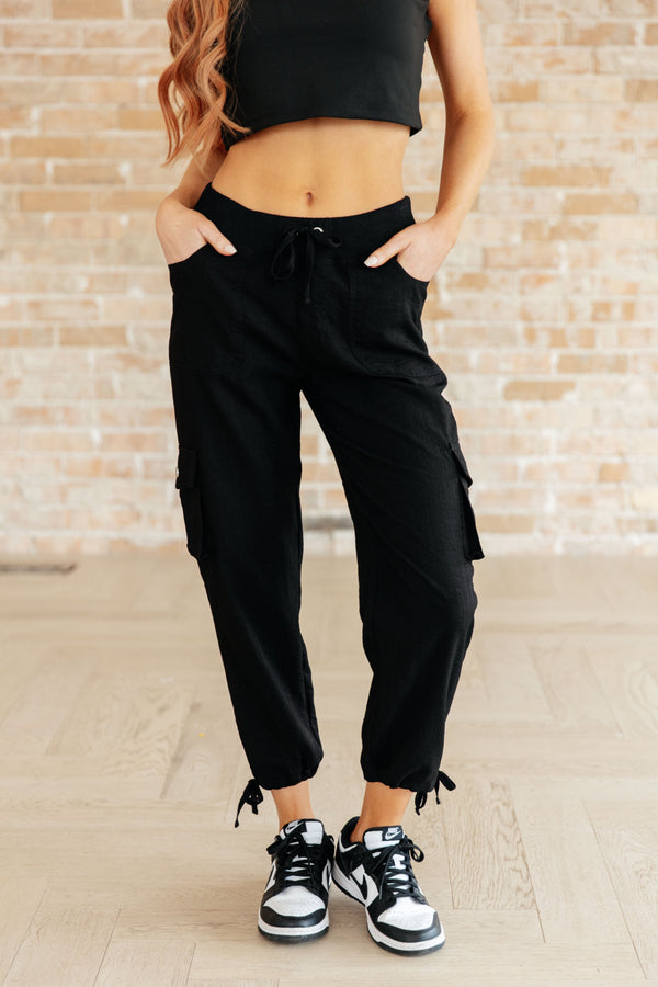 For Reasons Unknown Cargo Cropped Pants Bottoms Ave Shops   