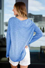 Gently Down the Stream Long Sleeve Top Tops Ave Shops   