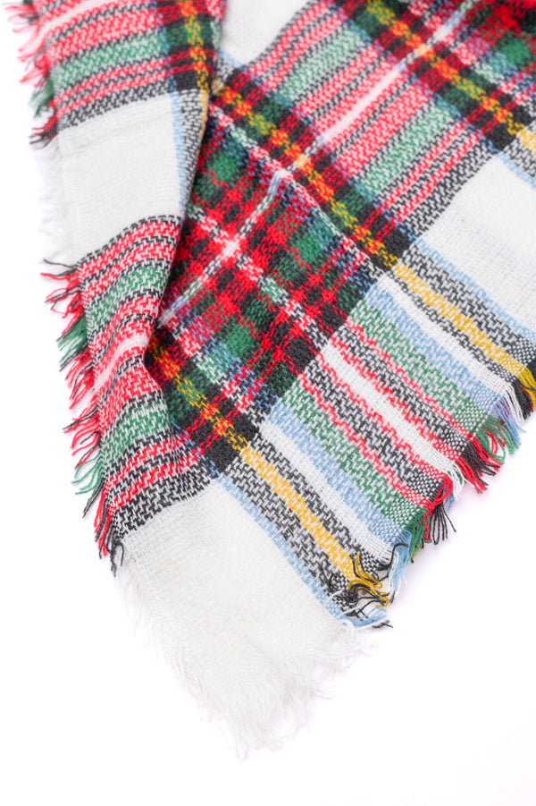 Holiday Plaid Scarf Womens Ave Shops   