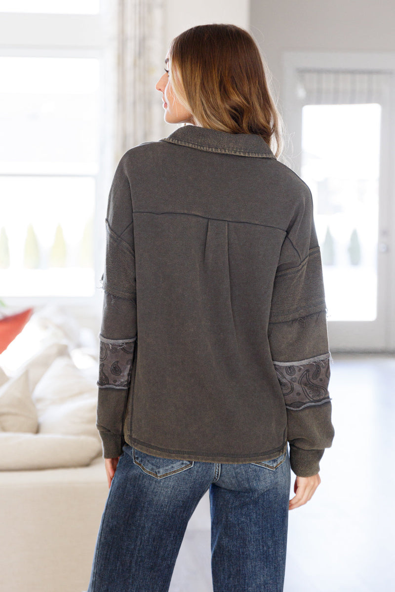 Moonstone Mineral Wash Pullover Tops Ave Shops   