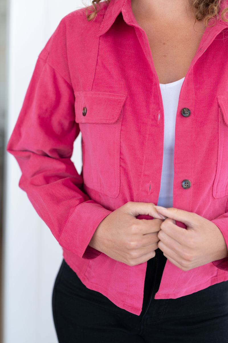 Perfect Pop of Pink Jacket Womens Ave Shops   