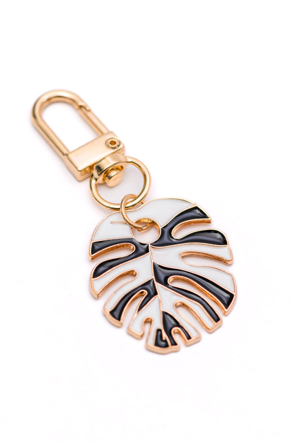 Plant Lover Monstera Keychain Womens Ave Shops   