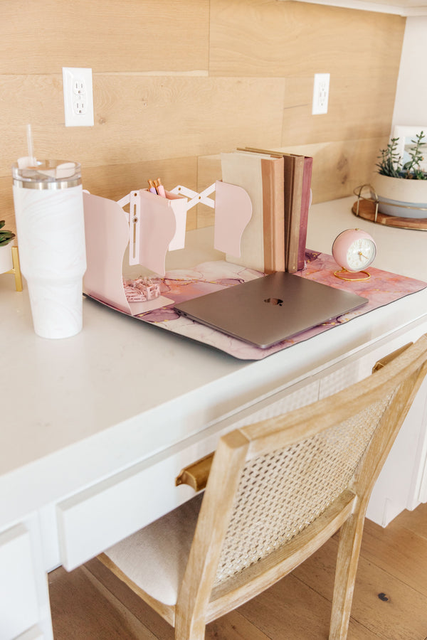 Boss Babe Expanding Desk Organizer in Pink Womens Ave Shops   