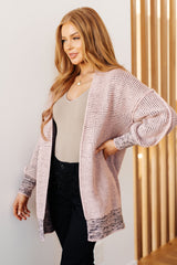 The Way It Was Cardigan in Mauve Womens Ave Shops   