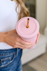 Total Eclipse Tumbler In Baby Pink Home & Decor Ave Shops   