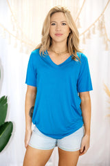 Cheers To My Everyday Turquoise Top Giftmas Boutique Simplified   