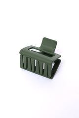 Claw Clip Set of 4 in Forest Green Womens Ave Shops   