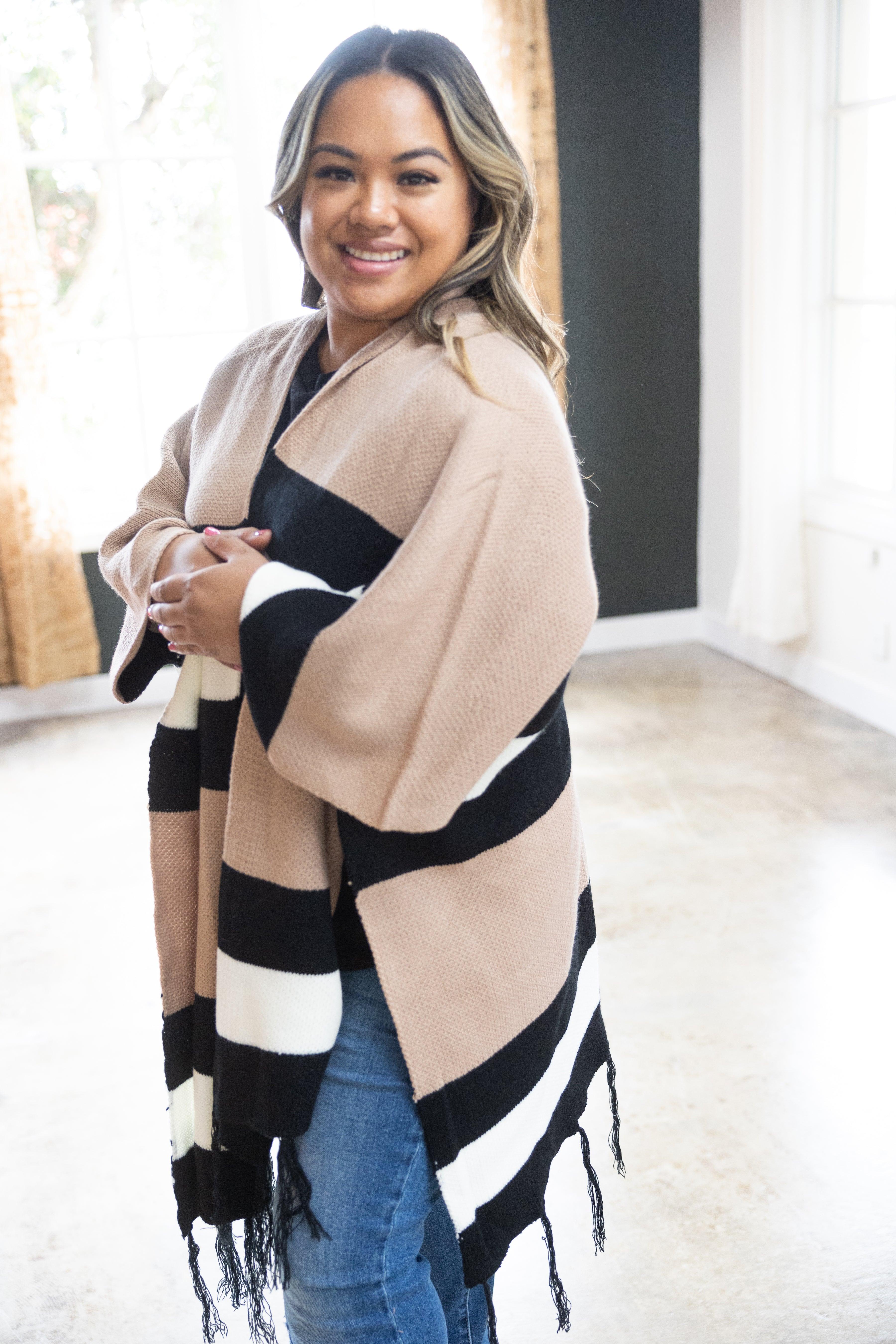 Cover Me In Warmth - Poncho Giftmas Boutique Simplified   