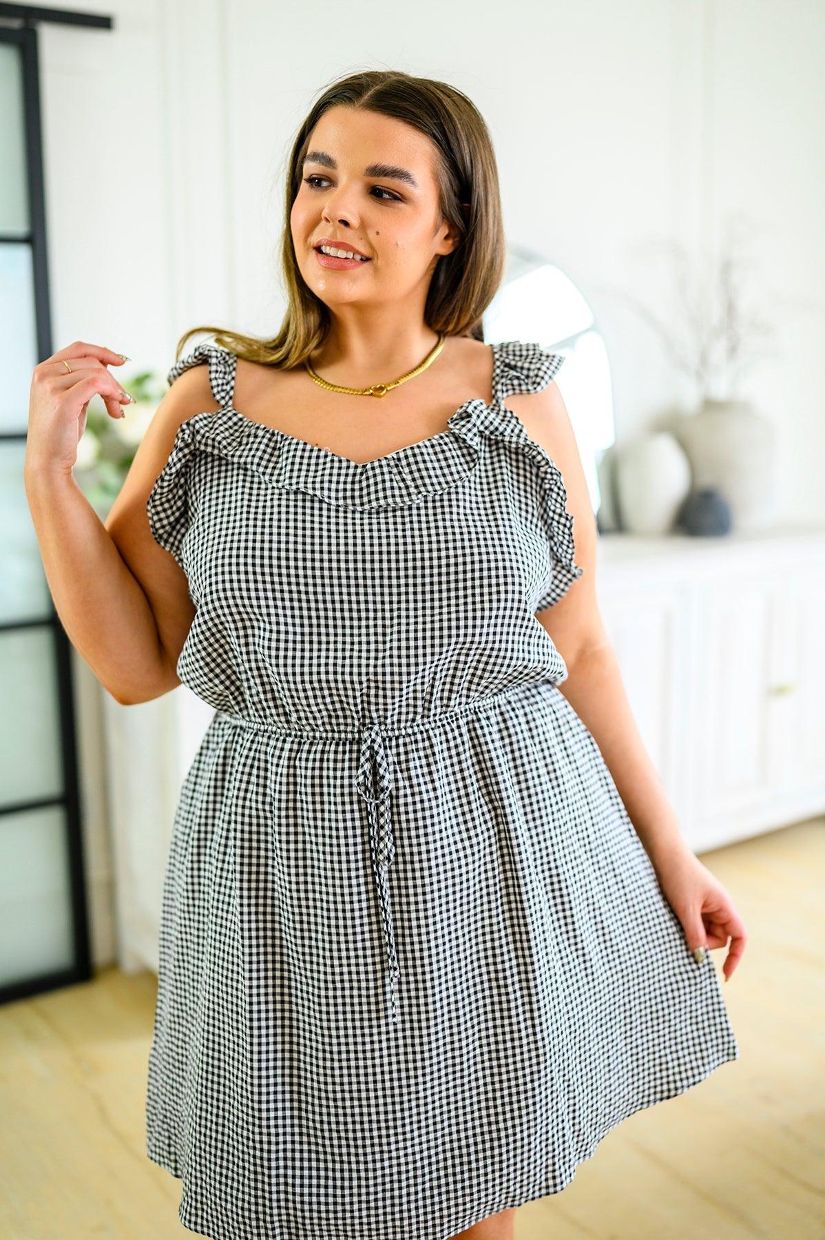 Day Date Gingham Dress Womens Ave Shops   