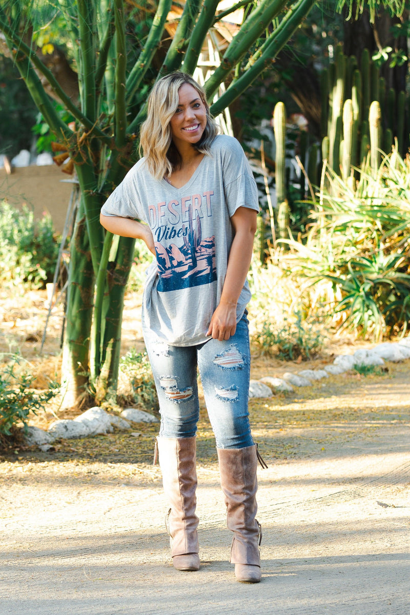 Desert Vibes Graphic Tee Giftmas Boutique Simplified   