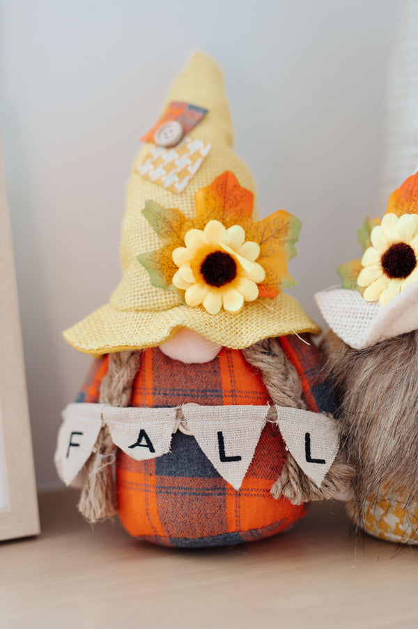 Fall Banner Gnomes Set of 2 Womens Ave Shops   
