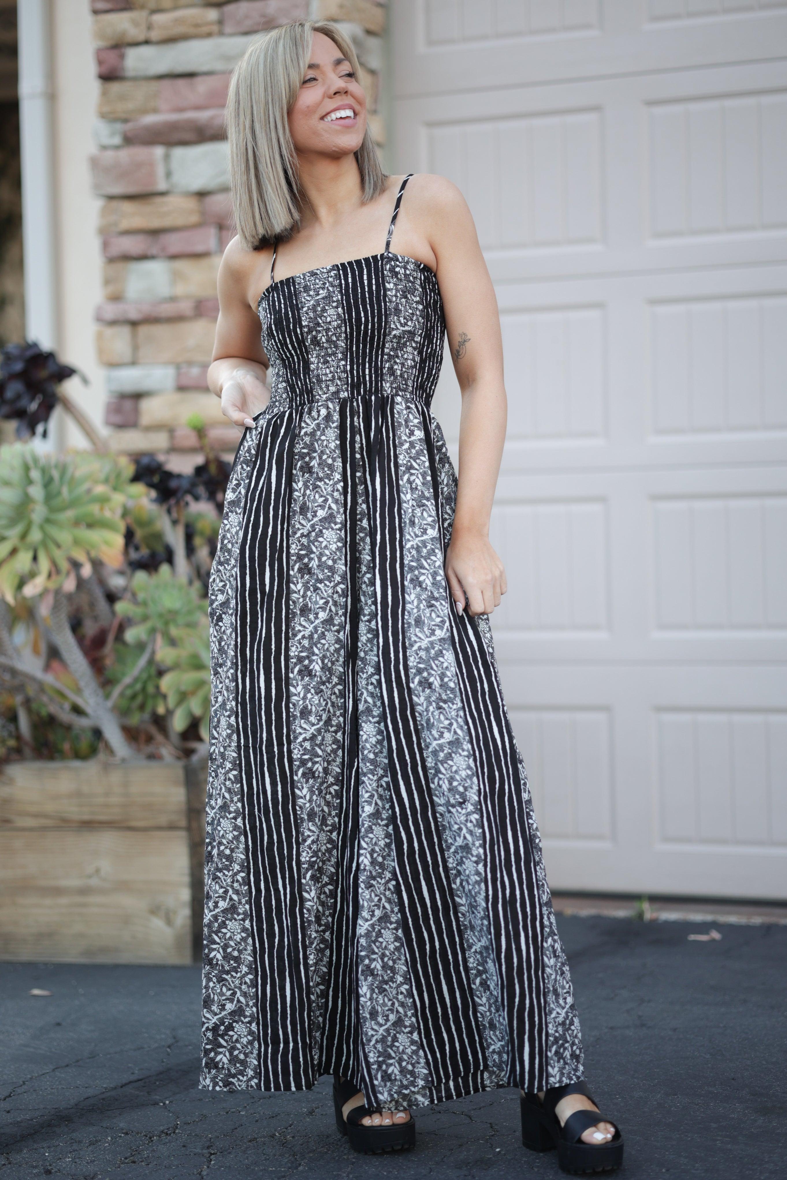 Floral Tracks Jumpsuit Giftmas Boutique Simplified   