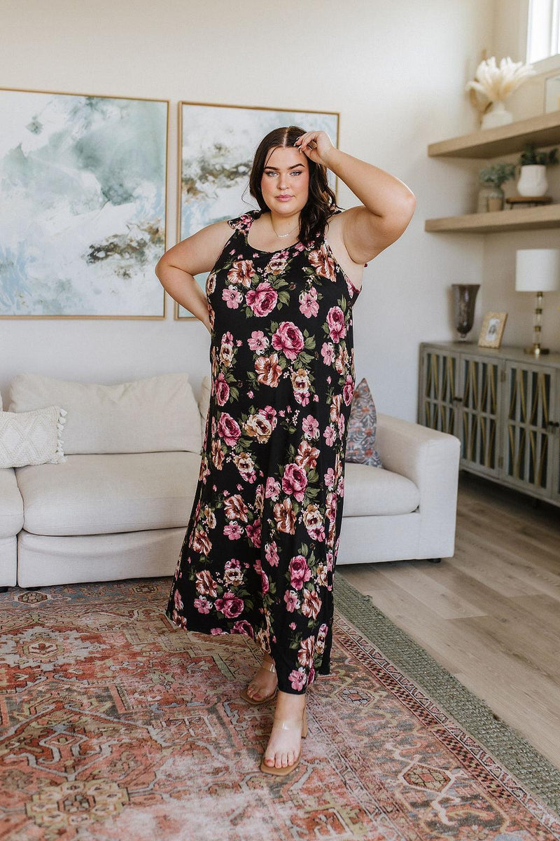 Fortuitous in Floral Maxi Dress Womens Ave Shops   