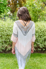 Get Me Started Poncho Womens Ave Shops   