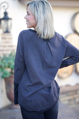 Graphite Thumbhole Thermal Giftmas Boutique Simplified   