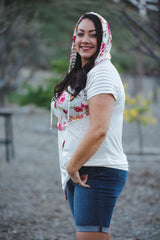 Gravitate To You Short Sleeve Hoodie Giftmas Boutique Simplified   
