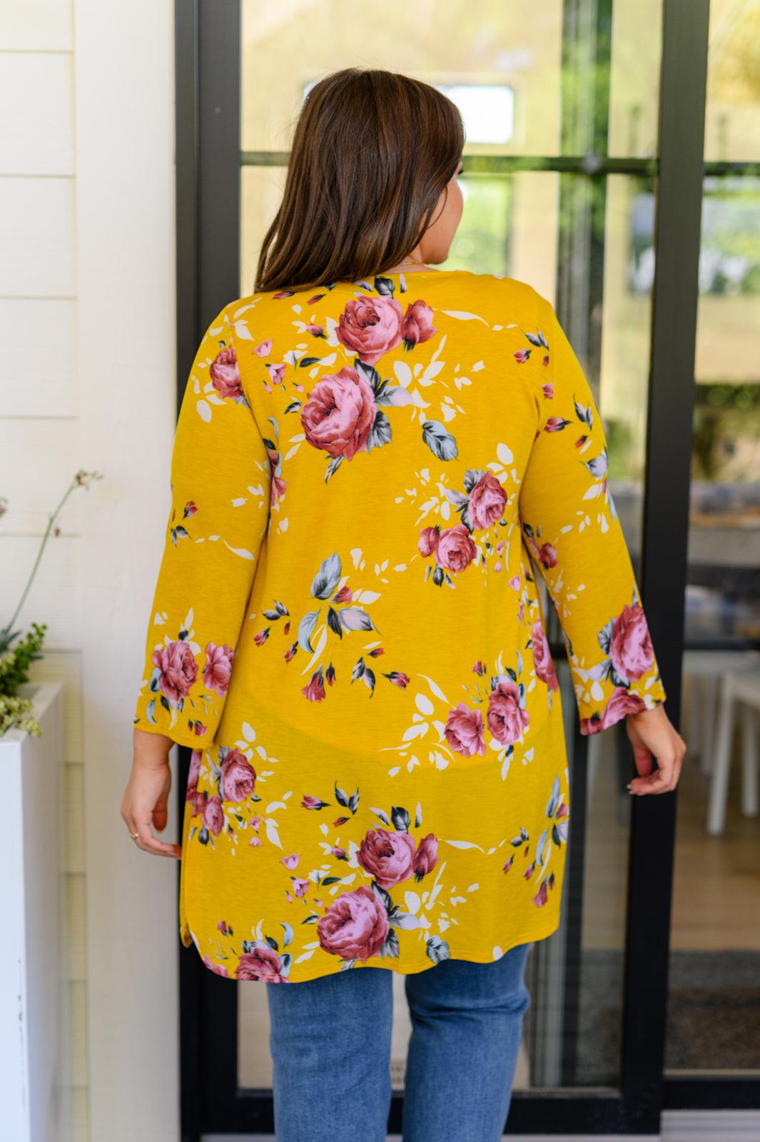 Grow As You Go Floral Cardigan Womens Ave Shops   
