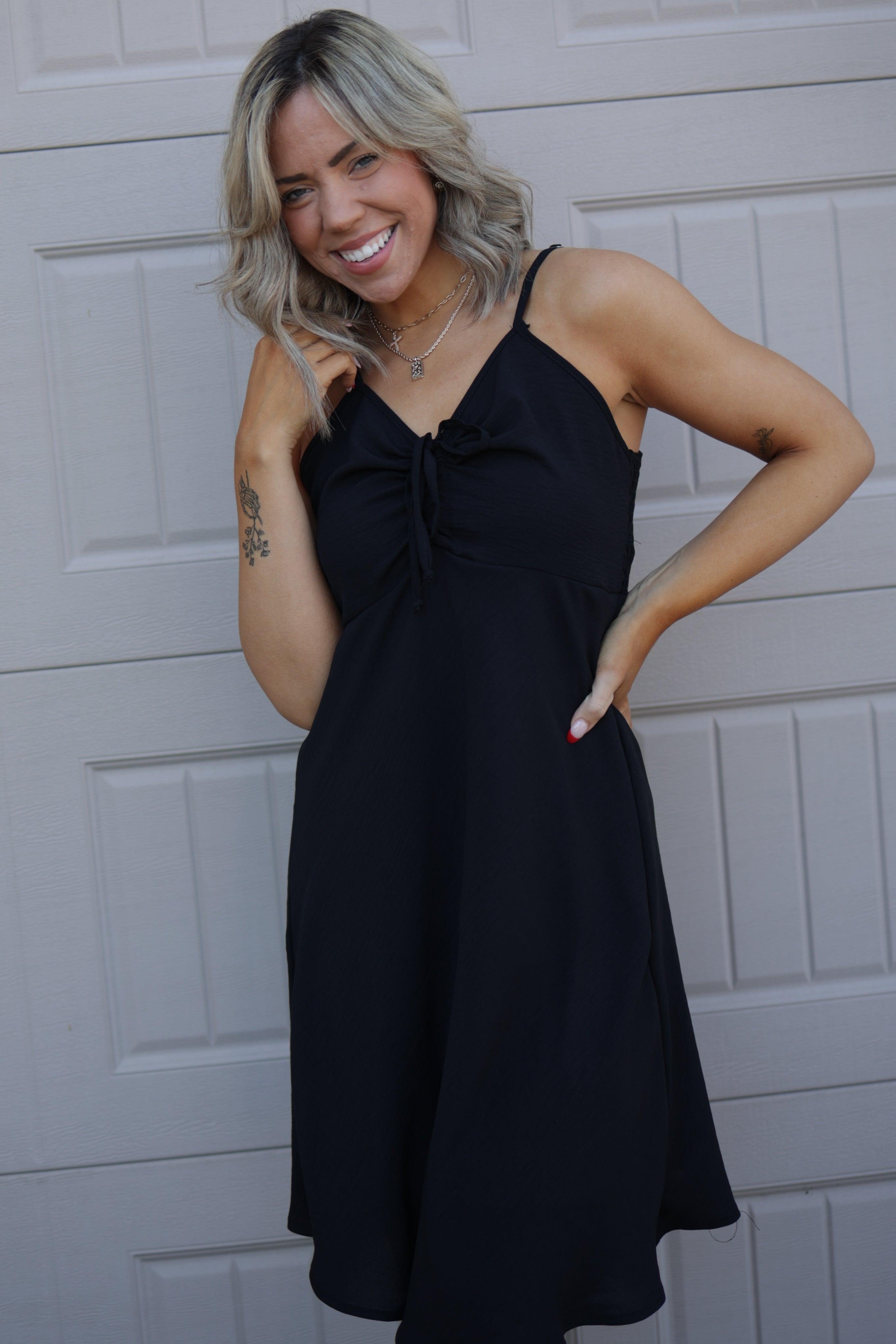 Heavenly Ruched Crinkle Dress Giftmas Boutique Simplified   