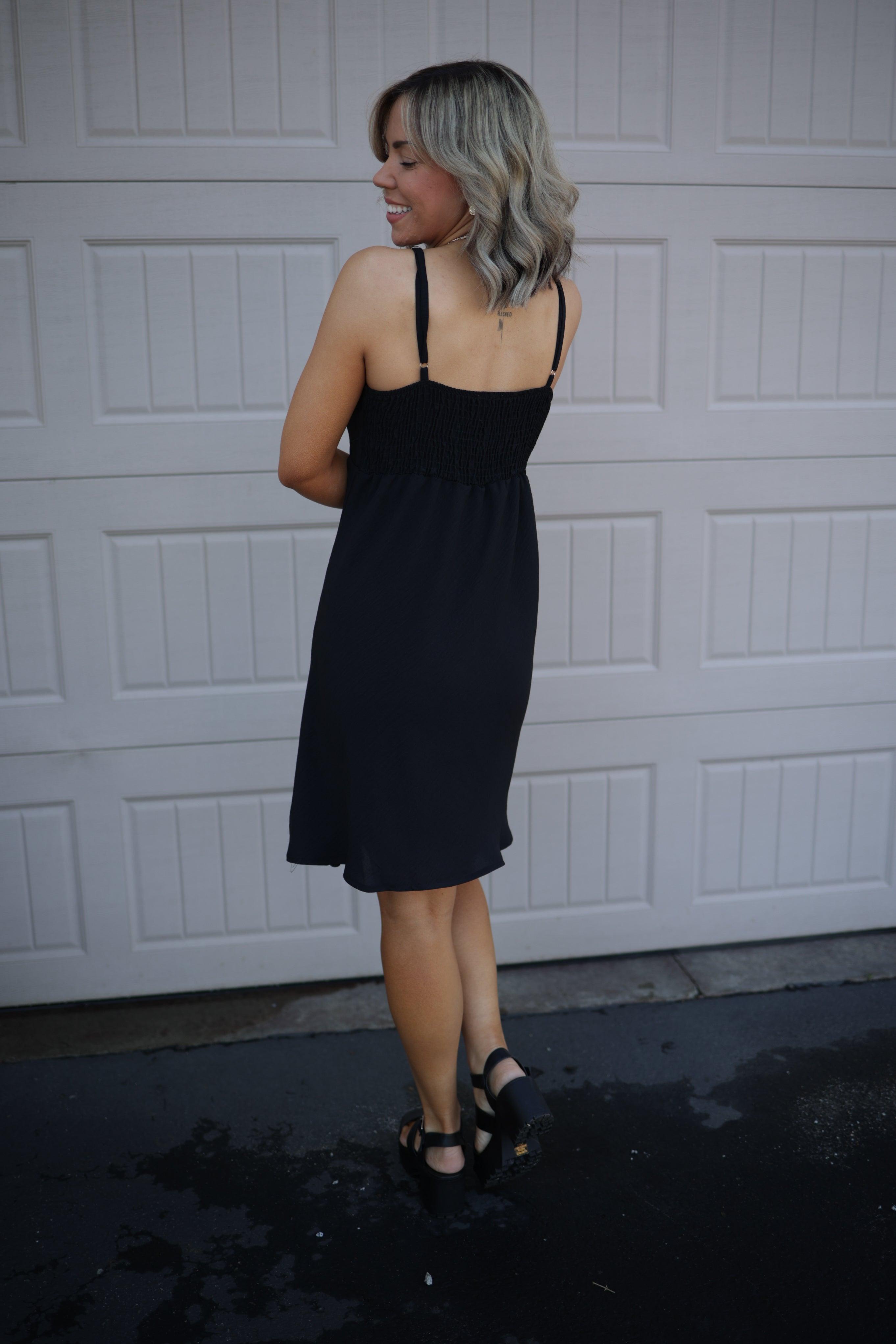 Heavenly Ruched Crinkle Dress Giftmas Boutique Simplified   