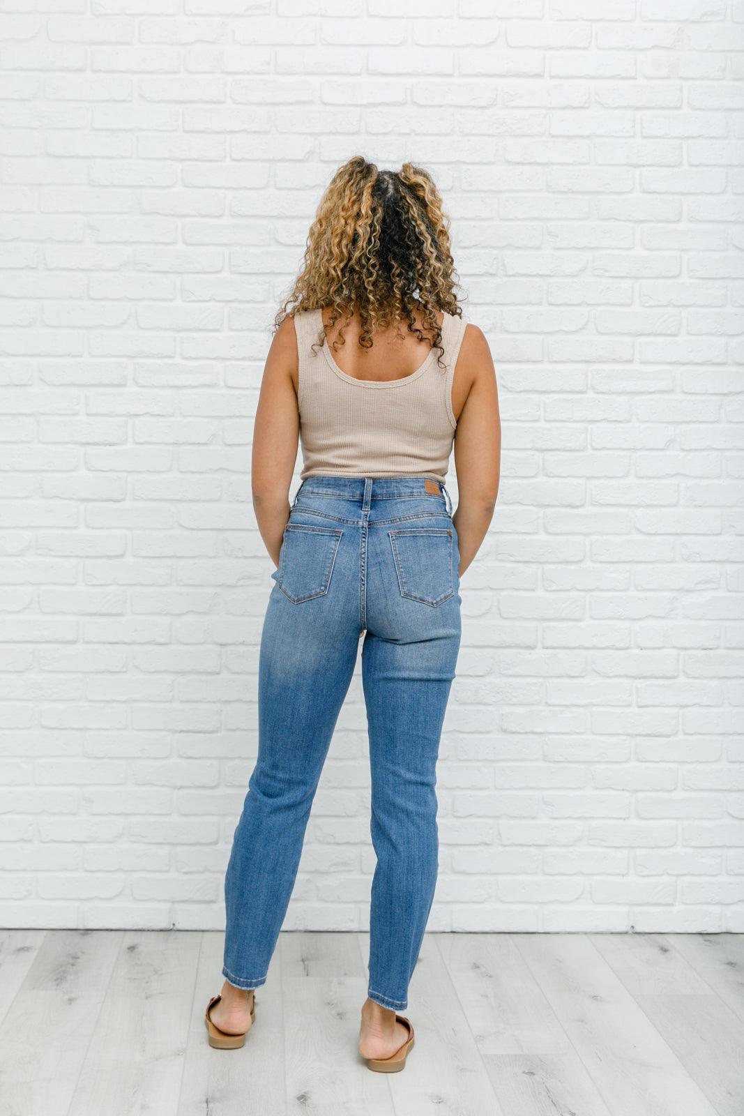 High Waist Slim Fit Jeans - Judy Blue Womens Ave Shops   