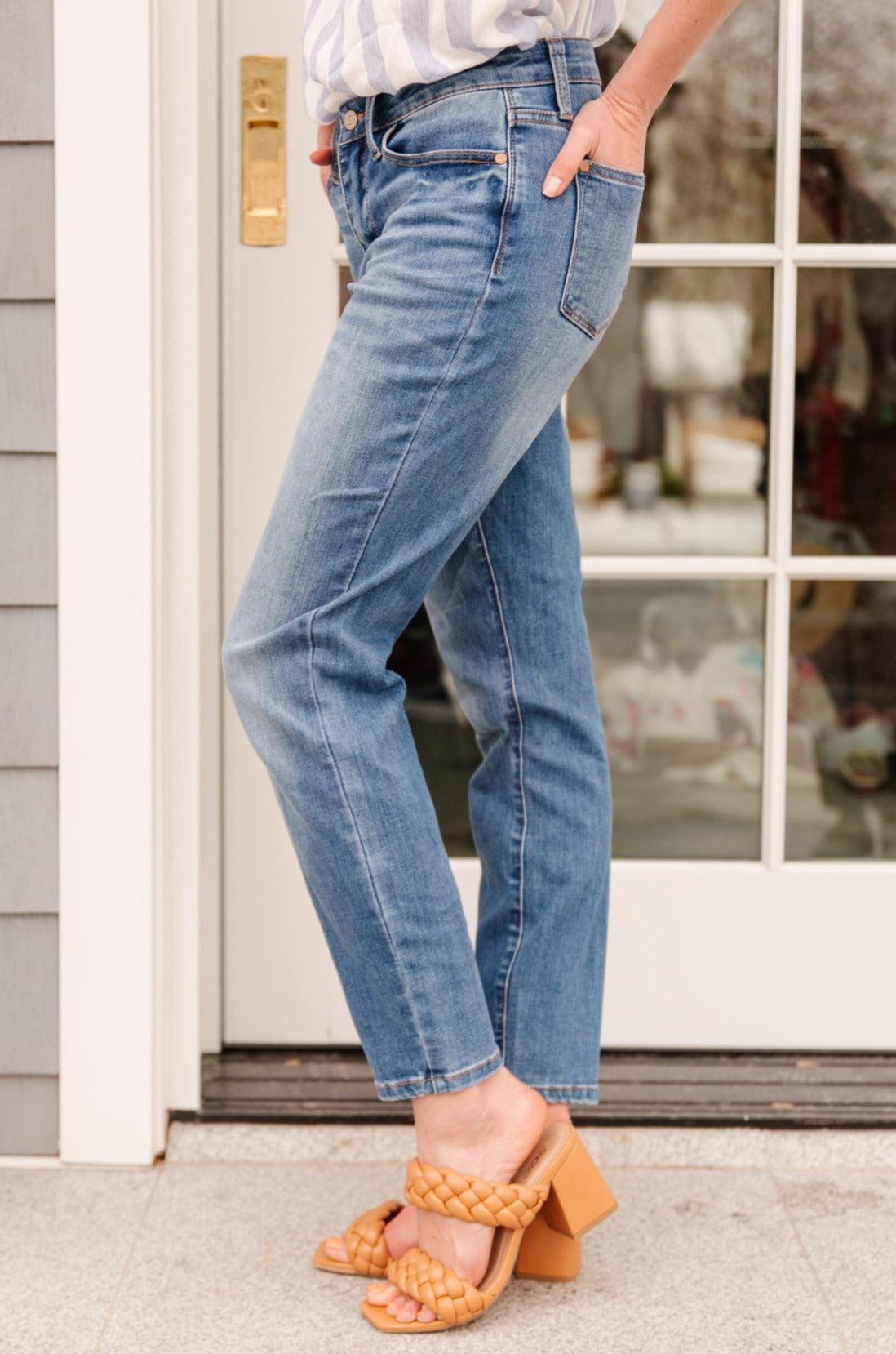 High Waist Slim Fit Jeans - Judy Blue Womens Ave Shops   