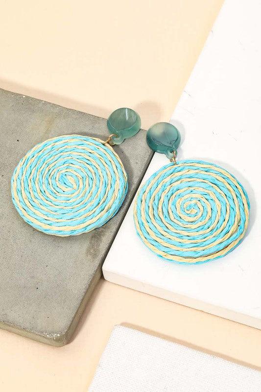 Hypnotized Spiral Earrings  Boutique Simplified   