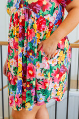 In The Garden Floral Dress Womens Ave Shops   