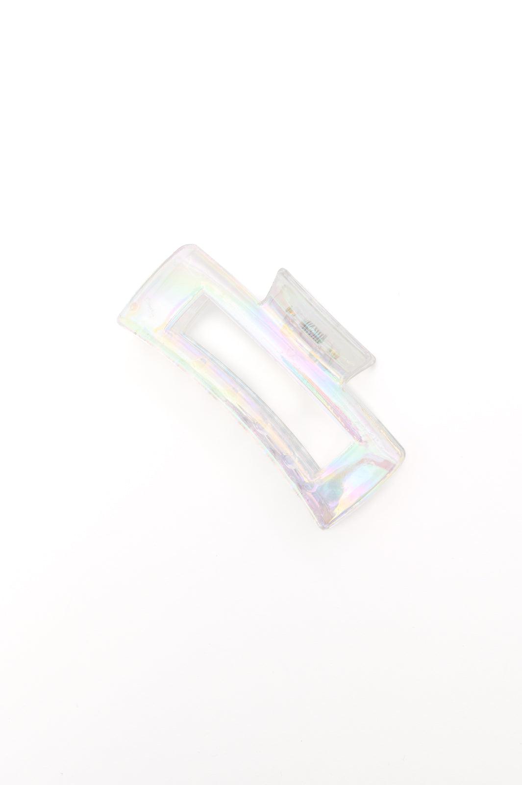 Iridescent Claw Clip 2 Pack Womens Ave Shops   