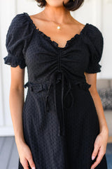 It's Cocktail Hour Ruffle Detail Dress Womens Ave Shops   