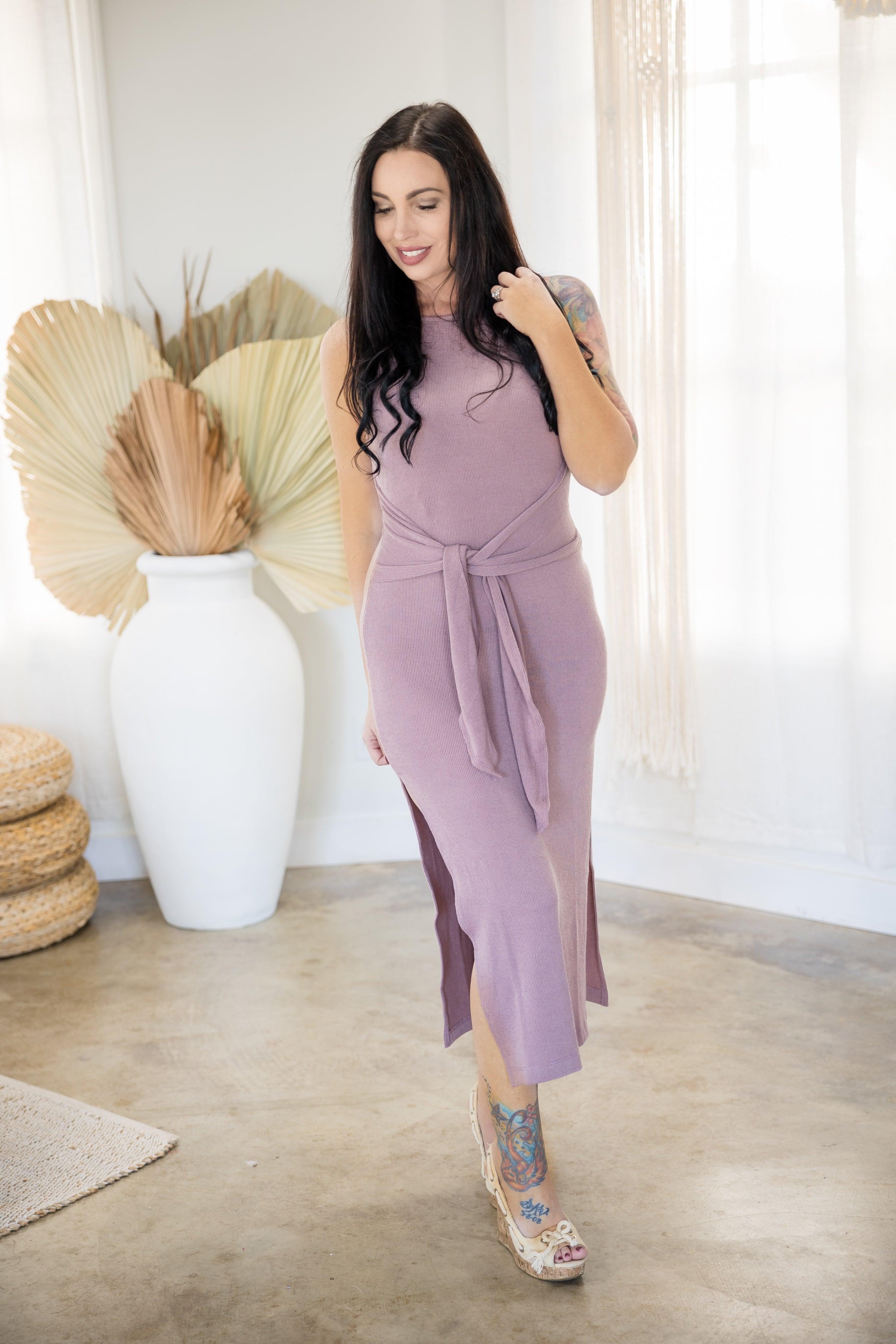 Knot Your Average Maxi - Dusty Rose Giftmas Boutique Simplified   