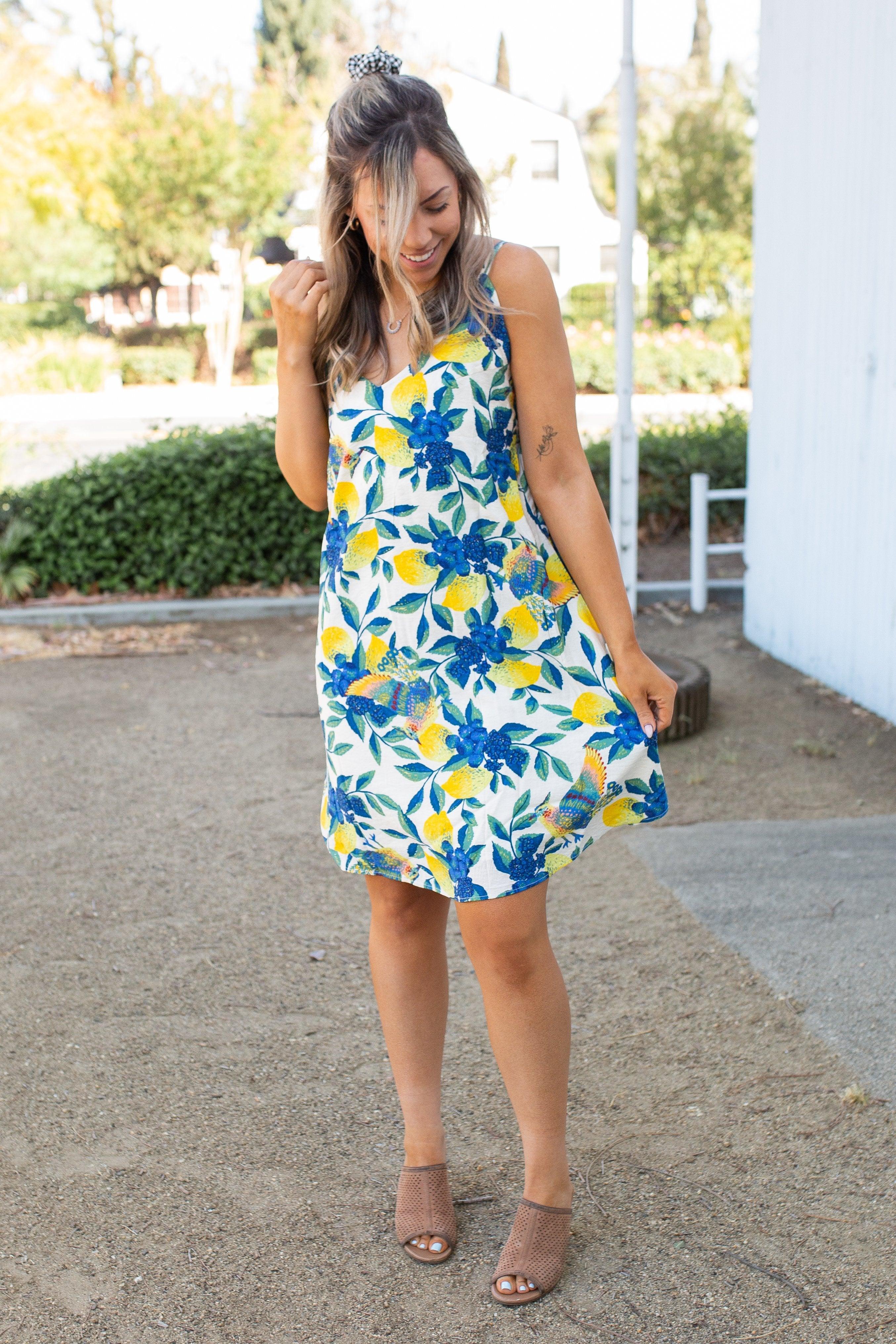 Limoncello Summer Dress Giftmas Boutique Simplified   