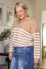 Memorable Moment Striped Sweater Womens Ave Shops   