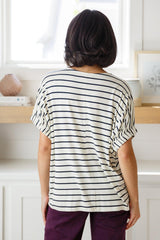 Much Ado About Nothing Striped Top Womens Ave Shops   