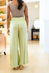 Never Underrated Striped Wide Leg Trousers Womens Ave Shops   