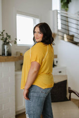 New Edition Mineral Wash T Shirt Yellow Womens Ave Shops   
