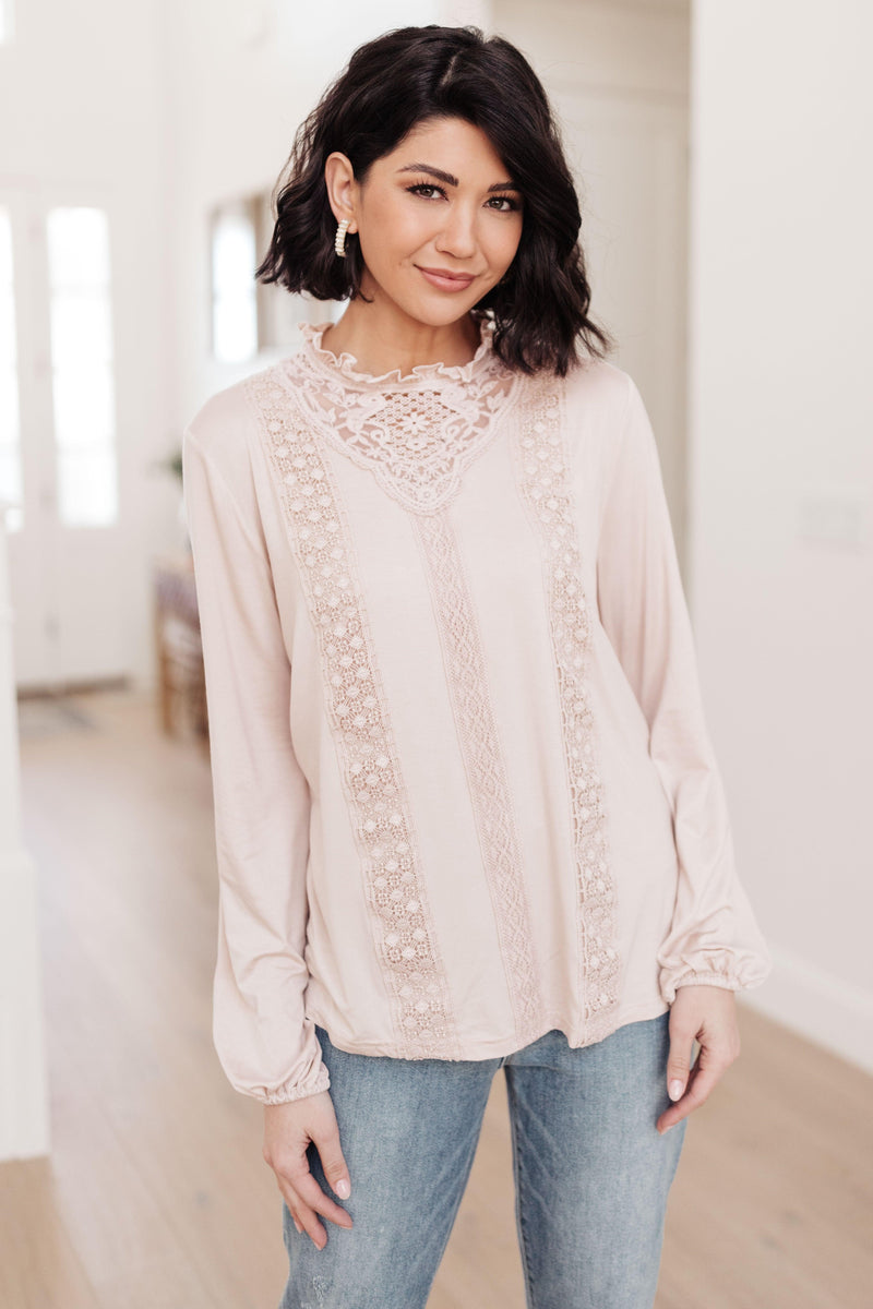 Picture This Top In Blush Womens Ave Shops   