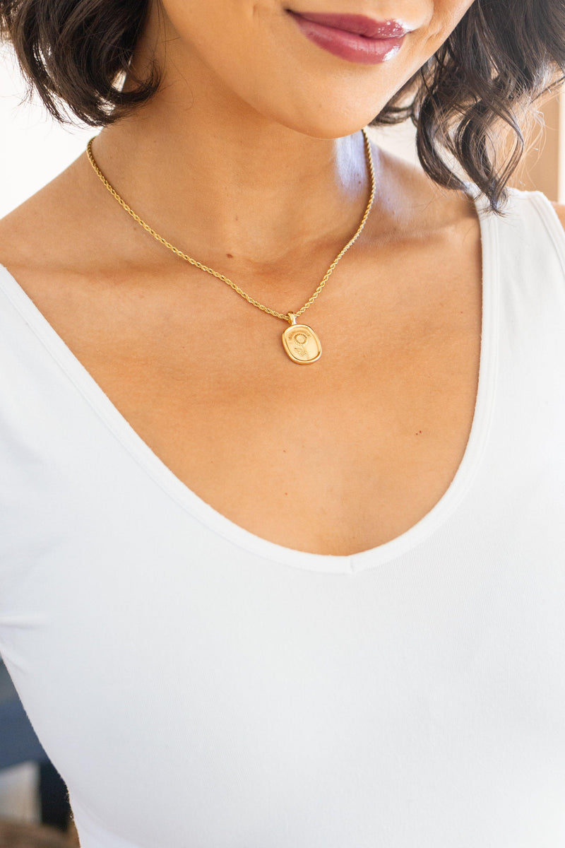 Simple Sunflower Pendent Necklace Womens Ave Shops   