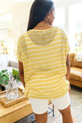 Simply Sweet Striped Top Womens Ave Shops   
