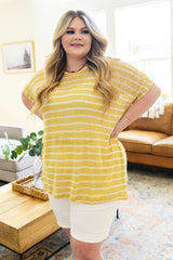 Simply Sweet Striped Top Womens Ave Shops   