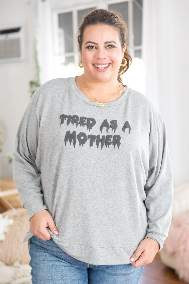 Tired As A Mother Top Giftmas Boutique Simplified   