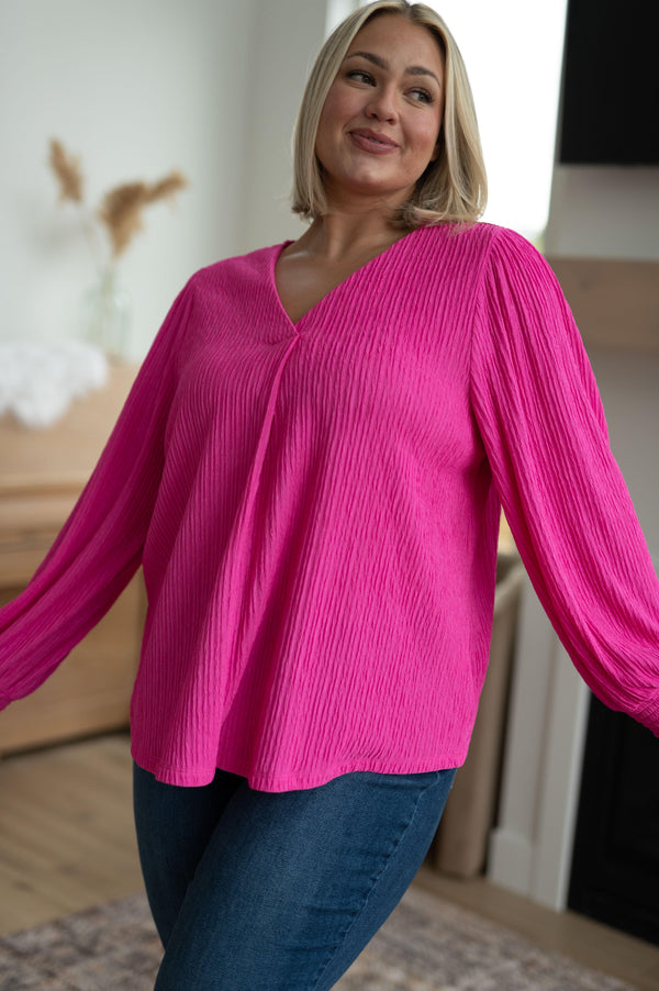 Very Refined V-Neck Blouse Womens Ave Shops   