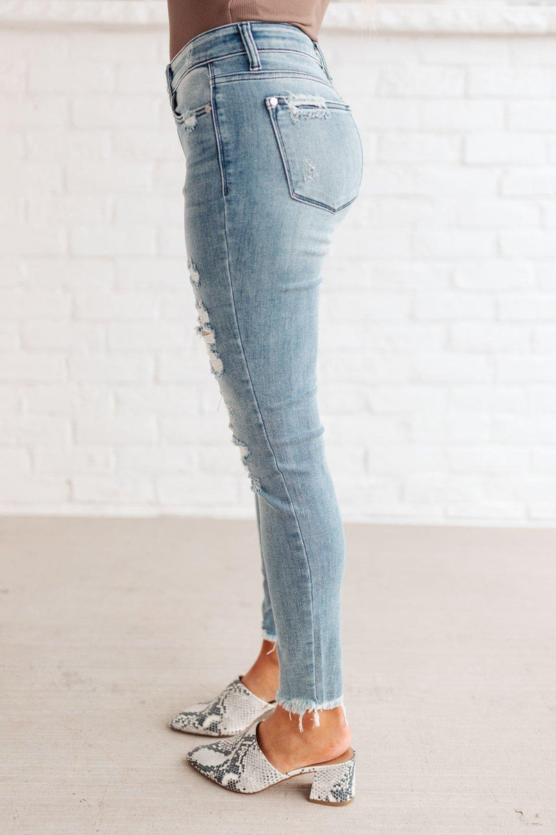Washed Winter Skies Jeans - Judy Blue Womens Ave Shops   
