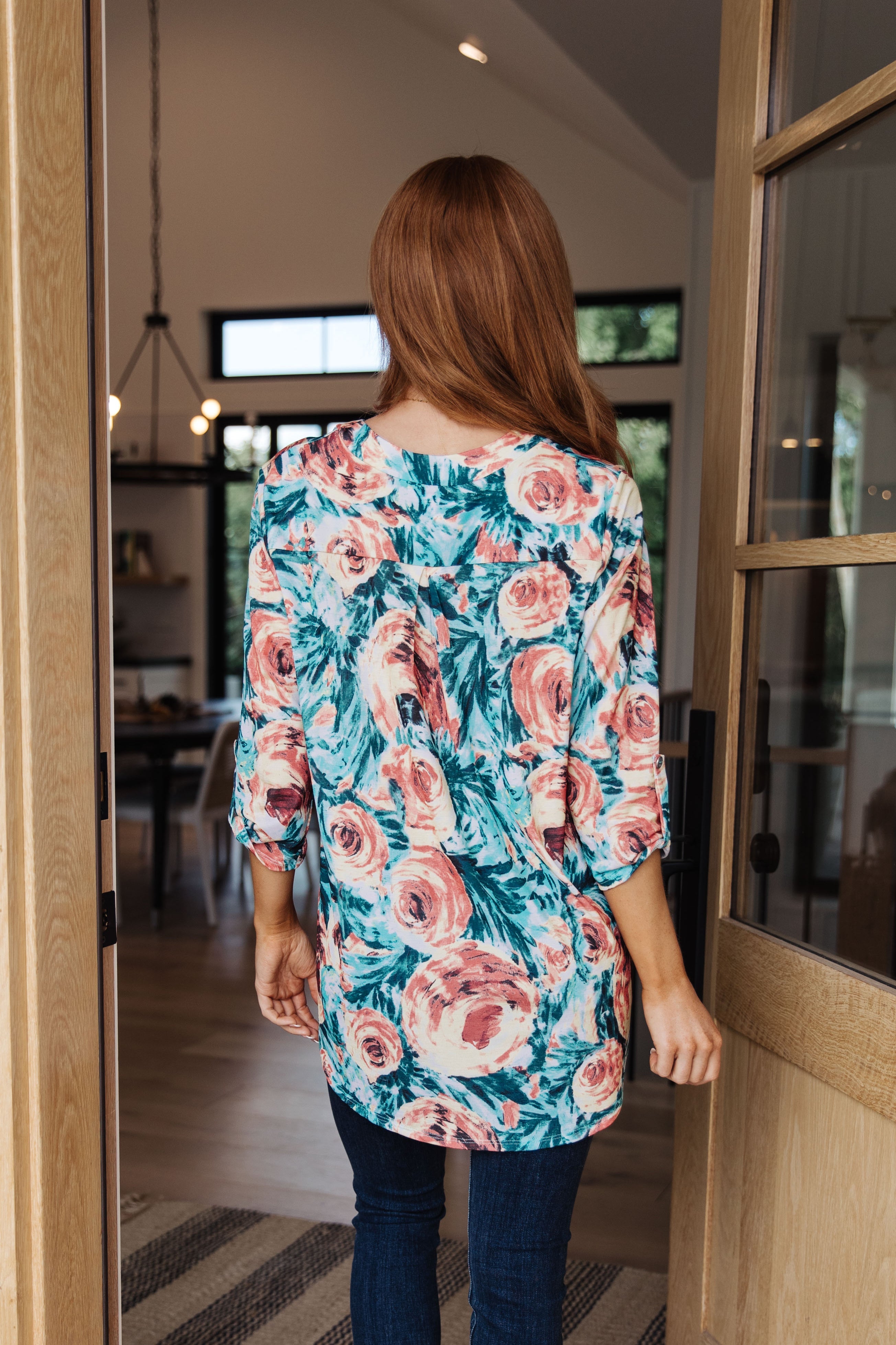 Whisked Away Floral Top Womens Ave Shops   